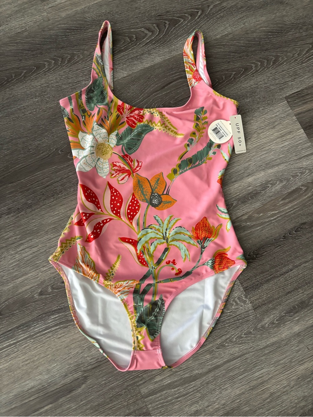 ⚜️Spartina 449 Pink Floral Print One-Piece Swimsuit - NWT